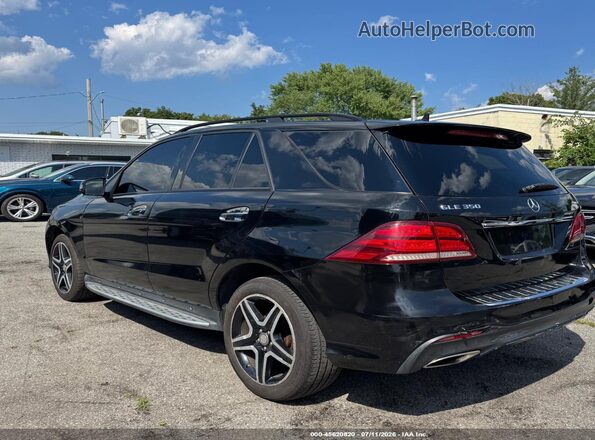 4JGDA5HB1HA884534 2017 MERCEDES-BENZ GLE 350 Black Trasero izquierdo