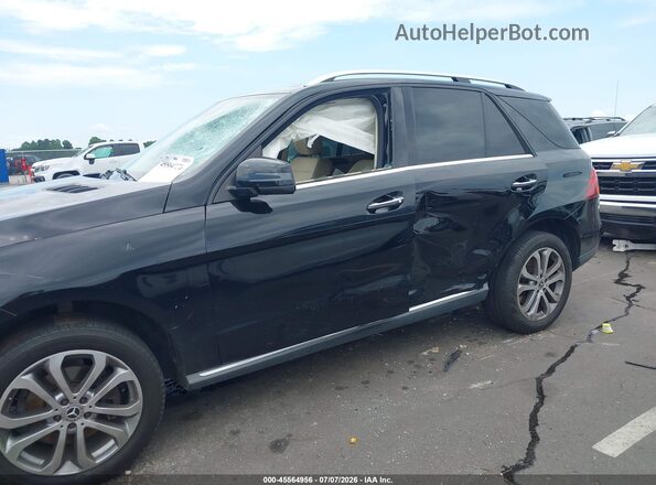 4JGDA5HB1HA976615 2017 MERCEDES-BENZ GLE 350 Черный Вид спереди