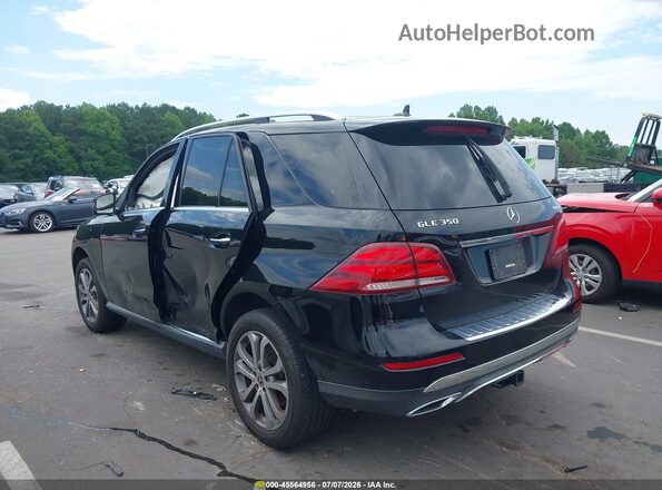 4JGDA5HB1HA976615 2017 MERCEDES-BENZ GLE 350 Черный Задняя левая четверть