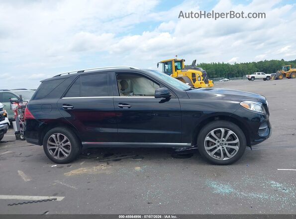 4JGDA5HB1HA976615 2017 MERCEDES-BENZ GLE 350 Черный Вид задней части салона