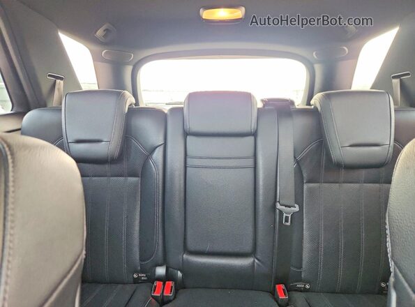 4JGDA5HB1JB092609 2018 MERCEDES-BENZ GLE Black Vista de los asientos traseros