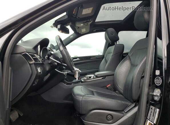 4JGDA5HB1JB108453 2018 MERCEDES-BENZ GLE Черный Вид салона спереди