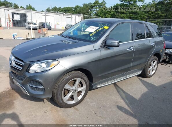 4JGDA5HB1JB138116 2018 MERCEDES-BENZ GLE 350 Gray Przód lewy