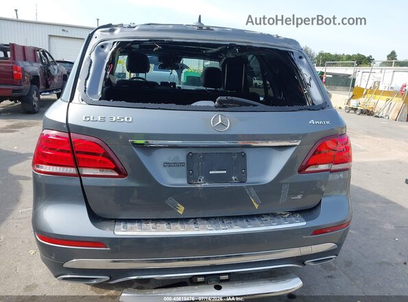 4JGDA5HB1JB138116 2018 MERCEDES-BENZ GLE 350 Gray Widok z przodu