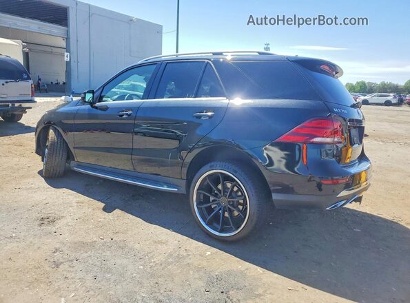 4JGDA5HB1JB203272 2018 MERCEDES-BENZ GLE Black Tył lewy