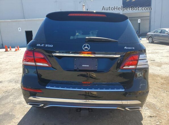 4JGDA5HB1JB203272 2018 MERCEDES-BENZ GLE Black Widok z tyłu