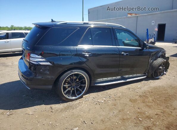 4JGDA5HB1JB203272 2018 MERCEDES-BENZ GLE Black Tył prawy