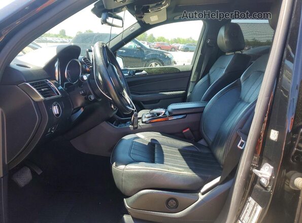 4JGDA5HB1JB203272 2018 MERCEDES-BENZ GLE Black Widok wnętrza z przodu