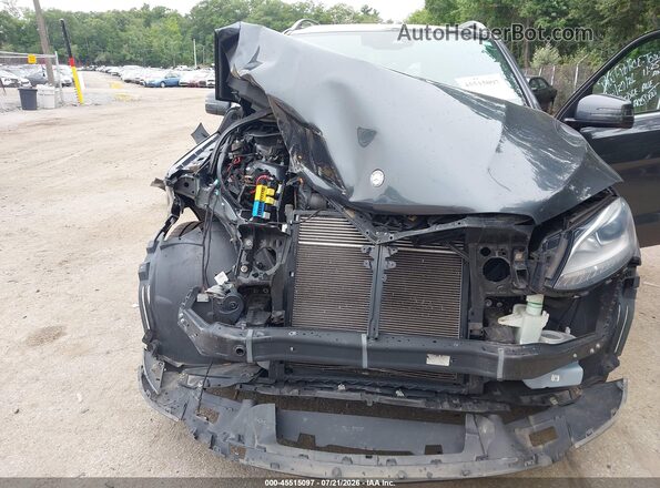 4JGDA5HB2GA631835 2016 MERCEDES-BENZ GLE 350 Blue Widok z przodu