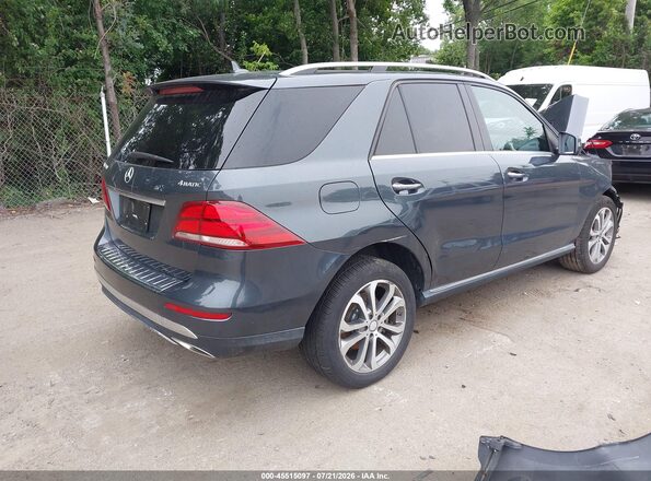 4JGDA5HB2GA631835 2016 MERCEDES-BENZ GLE 350 Blue Tył prawy