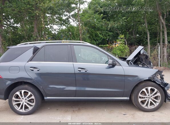 4JGDA5HB2GA631835 2016 MERCEDES-BENZ GLE 350 Blue Widok wnętrza z tyłu