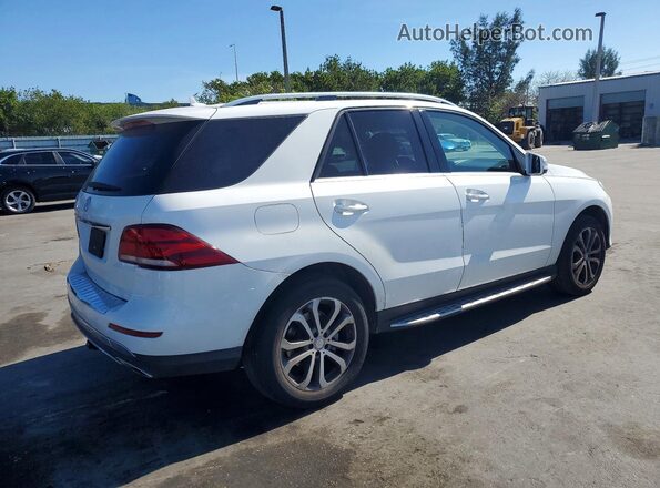 4JGDA5HB2GA731658 2016 MERCEDES-BENZ GLE White Trasero derecho