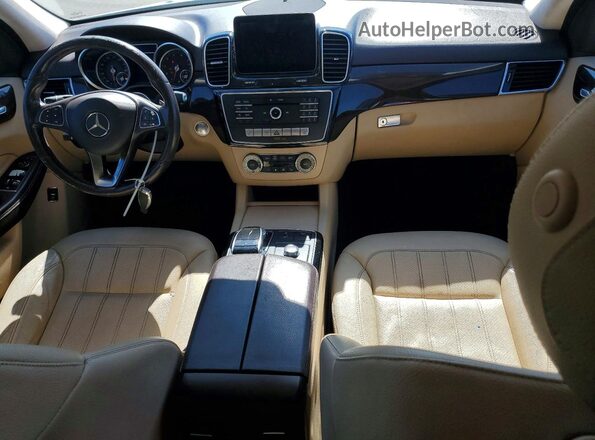 4JGDA5HB2GA731658 2016 MERCEDES-BENZ GLE White Vista del salpicadero