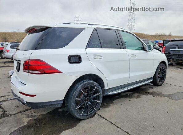 4JGDA5HB2GA734317 2016 MERCEDES-BENZ GLE White Trasero derecho