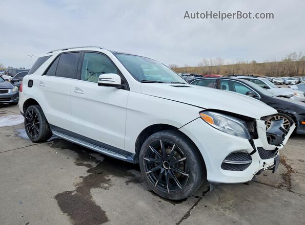 4JGDA5HB2GA734317 2016 MERCEDES-BENZ GLE White Delantero derecho