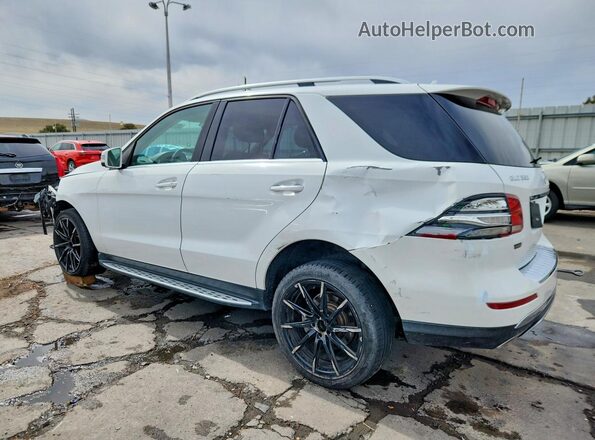 4JGDA5HB2GA734317 2016 MERCEDES-BENZ GLE White Trasero izquierdo