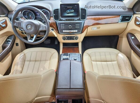 4JGDA5HB2GA734317 2016 MERCEDES-BENZ GLE White Vista del salpicadero