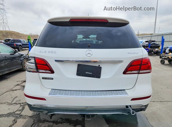 4JGDA5HB2GA734317 2016 MERCEDES-BENZ GLE White Vista trasera