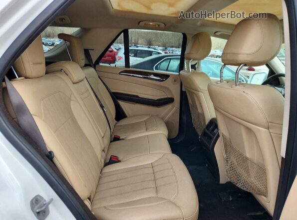 4JGDA5HB2GA734317 2016 MERCEDES-BENZ GLE White Vista interior trasera