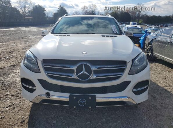4JGDA5HB2GA751862 2016 MERCEDES-BENZ GLE White Widok z przodu