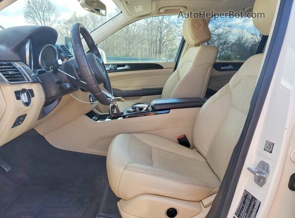 4JGDA5HB2GA751862 2016 MERCEDES-BENZ GLE White Widok wnętrza z przodu