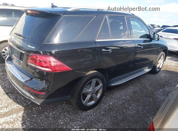 4JGDA5HB2GA753871 2016 MERCEDES-BENZ GLE 350 Черный Задняя правая четверть