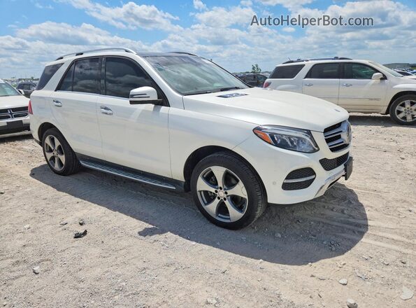 4JGDA5HB2HA818896 2017 MERCEDES-BENZ GLE White Przód prawy