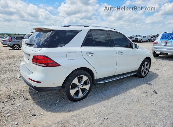 4JGDA5HB2HA818896 2017 MERCEDES-BENZ GLE White Tył prawy