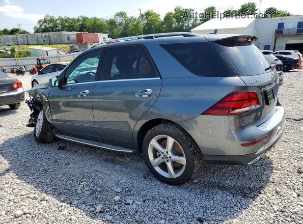 4JGDA5HB2JB147522 2018 MERCEDES-BENZ GLE Серый Задняя левая четверть