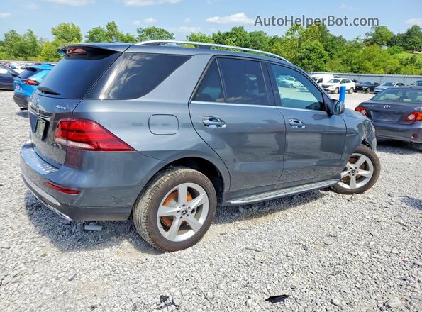 4JGDA5HB2JB147522 2018 MERCEDES-BENZ GLE Серый Задняя правая четверть