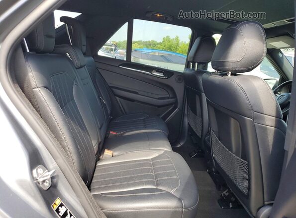 4JGDA5HB2JB147522 2018 MERCEDES-BENZ GLE Серый Вид задней части салона