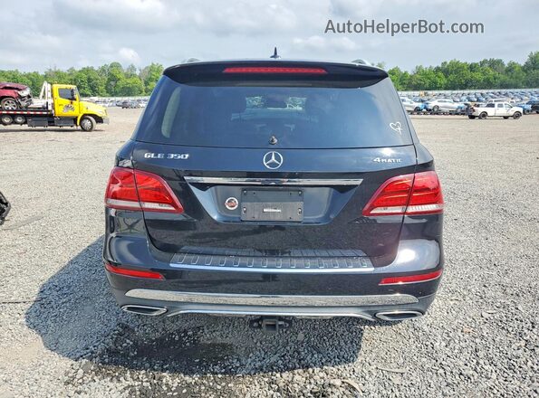 4JGDA5HB2JB178317 2018 MERCEDES-BENZ GLE Black Widok z tyłu