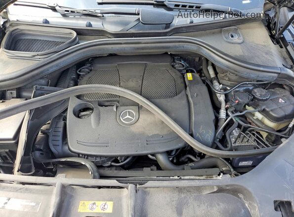 4JGDA5HB2JB178317 2018 MERCEDES-BENZ GLE Black Widok komory silnika