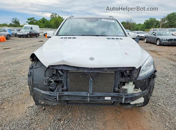 4JGDA5HB2JB186546 2018 MERCEDES-BENZ GLE White Widok z przodu