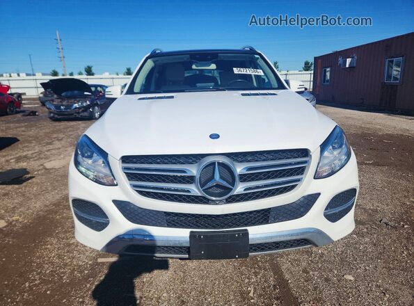 4JGDA5HB3GA634307 2016 MERCEDES-BENZ GLE White წინა ხედი