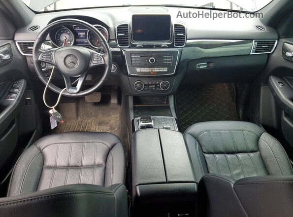 4JGDA5HB3GA700225 2016 MERCEDES-BENZ GLE Черный Вид панели приборов