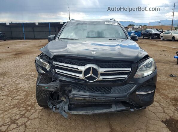 4JGDA5HB3GA700225 2016 MERCEDES-BENZ GLE Черный Вид спереди