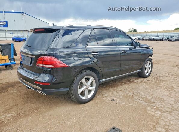 4JGDA5HB3GA700225 2016 MERCEDES-BENZ GLE Черный Задняя правая четверть