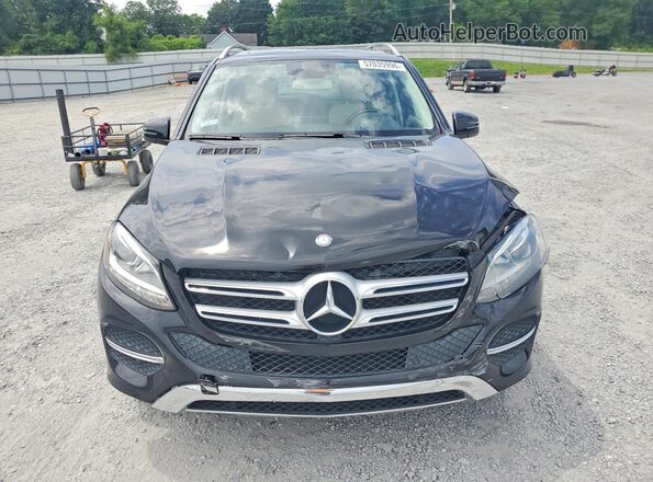 4JGDA5HB3GA758478 2016 MERCEDES-BENZ GLE Black წინა ხედი