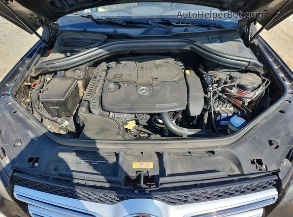 4JGDA5HB3GA807047 2016 MERCEDES-BENZ GLE Коричневый Вид подкапотного пространства