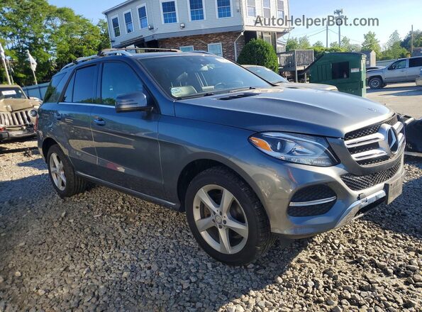 4JGDA5HB3HA876029 2017 MERCEDES-BENZ GLE Gray Przód prawy