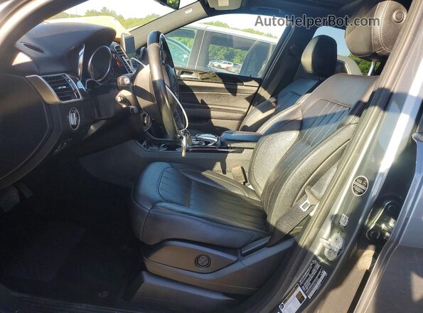 4JGDA5HB3HA876029 2017 MERCEDES-BENZ GLE Gray Widok wnętrza z przodu