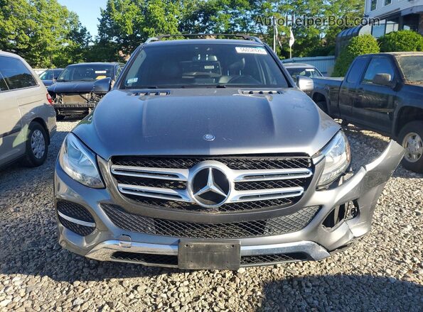 4JGDA5HB3HA876029 2017 MERCEDES-BENZ GLE Gray Widok z przodu
