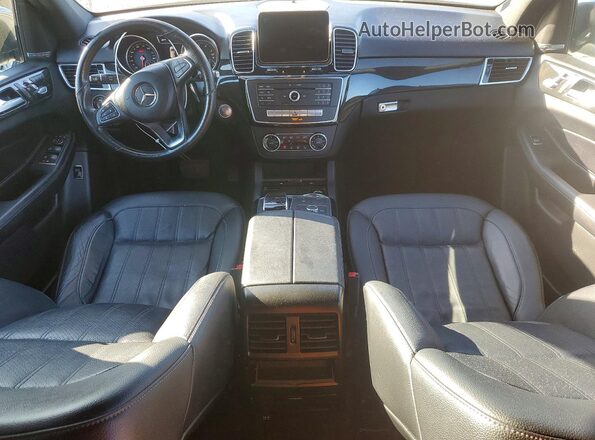4JGDA5HB3HA876029 2017 MERCEDES-BENZ GLE Gray Widok deski rozdzielczej