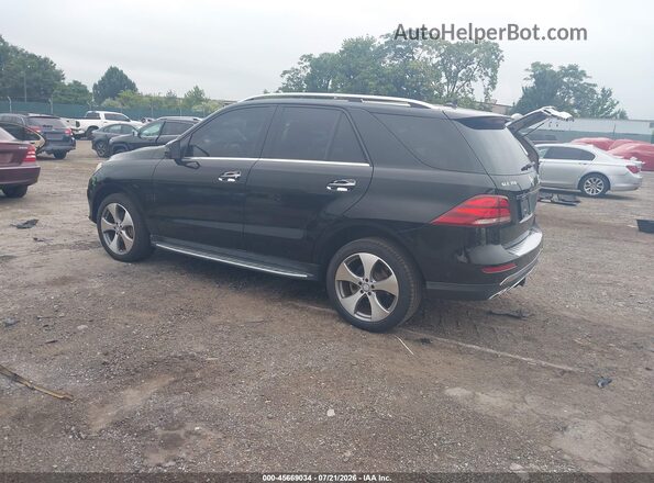4JGDA5HB3HA890223 2017 MERCEDES-BENZ GLE 350 Черный Задняя левая четверть