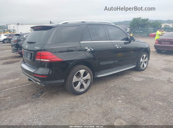 4JGDA5HB3HA890223 2017 MERCEDES-BENZ GLE 350 Черный Задняя правая четверть