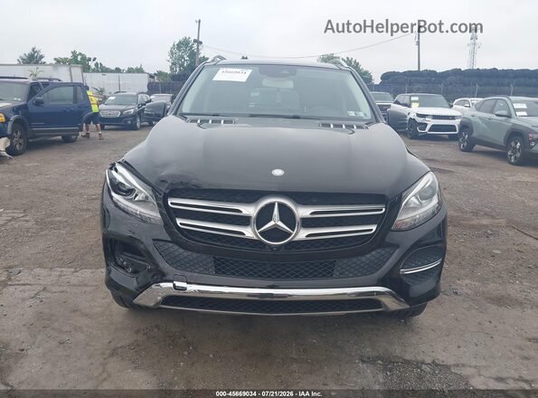 4JGDA5HB3HA890223 2017 MERCEDES-BENZ GLE 350 Черный Вид спереди