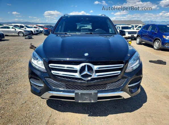 4JGDA5HB3HA939601 2017 MERCEDES-BENZ GLE Черный Вид спереди