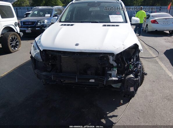 4JGDA5HB3JB137257 2018 MERCEDES-BENZ GLE 350 Белый Вид спереди