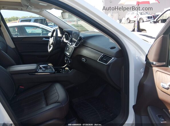 4JGDA5HB3JB137257 2018 MERCEDES-BENZ GLE 350 Белый Вид салона спереди